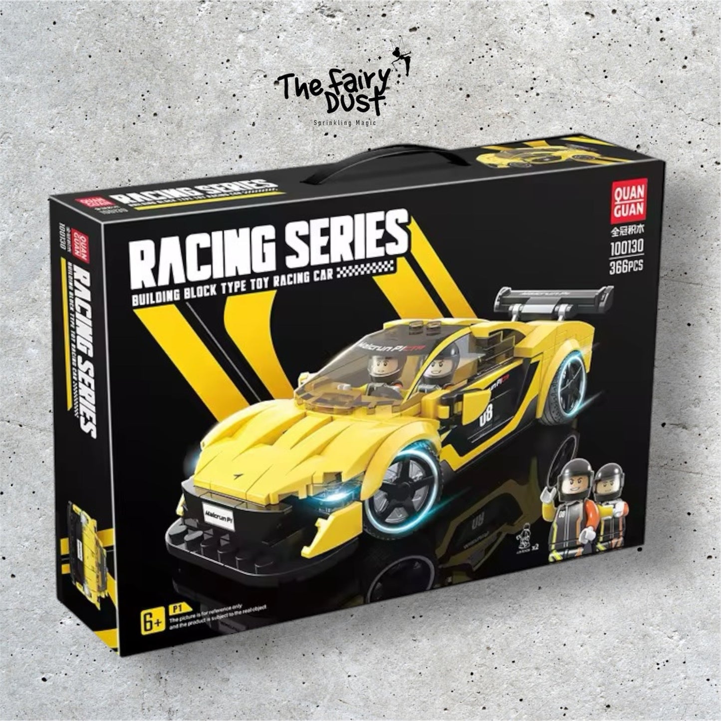 Racing series build blocks car