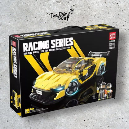 Racing series build blocks car