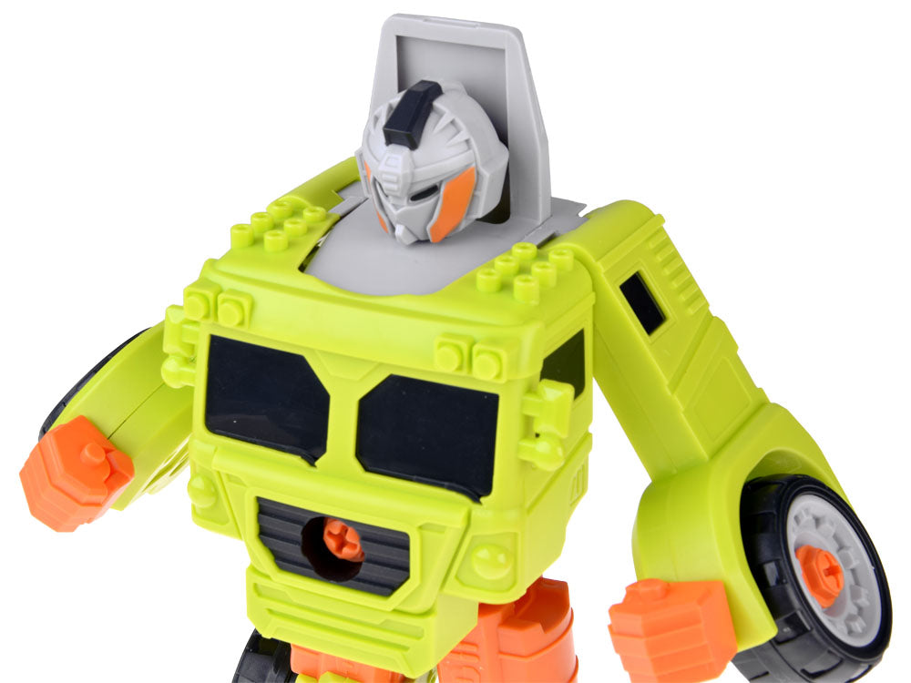 Super construction vehicle auto-robot 2in1 dump truck