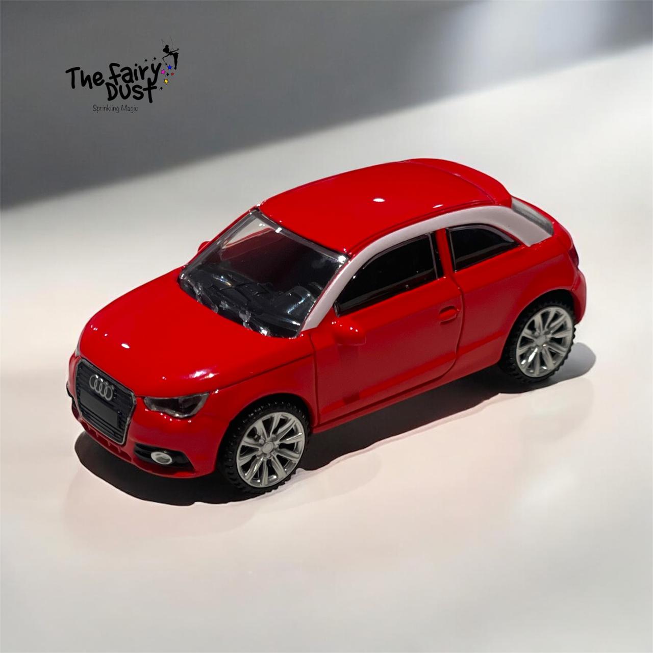 Rastar Audi A1 die cast model. Mini scale 1:43 (Licensed Product)
