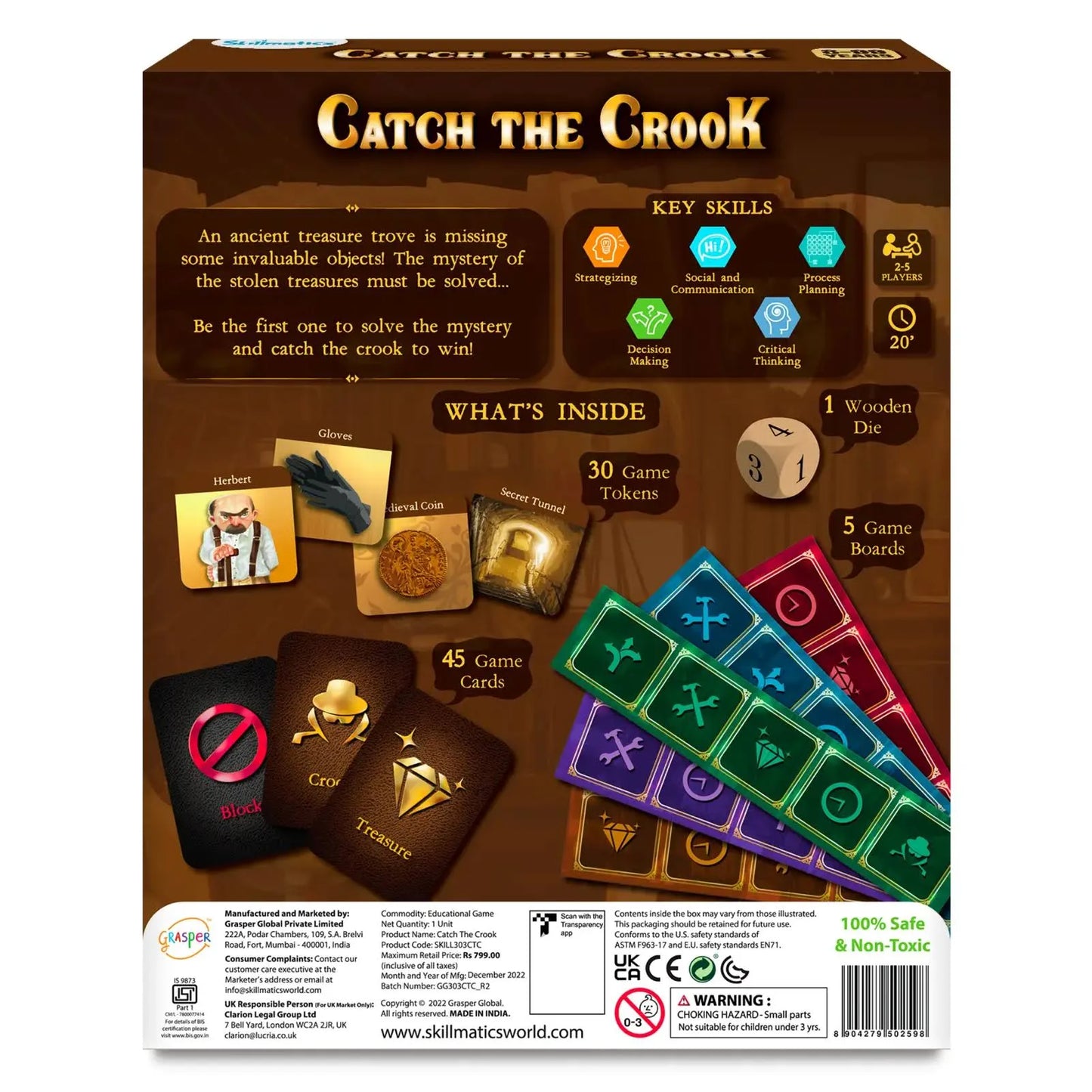 Skillmatics - Catch the crook