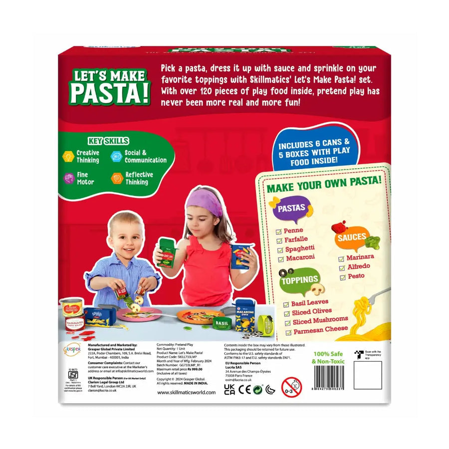 Skillmatics - Let’s Make Pasta