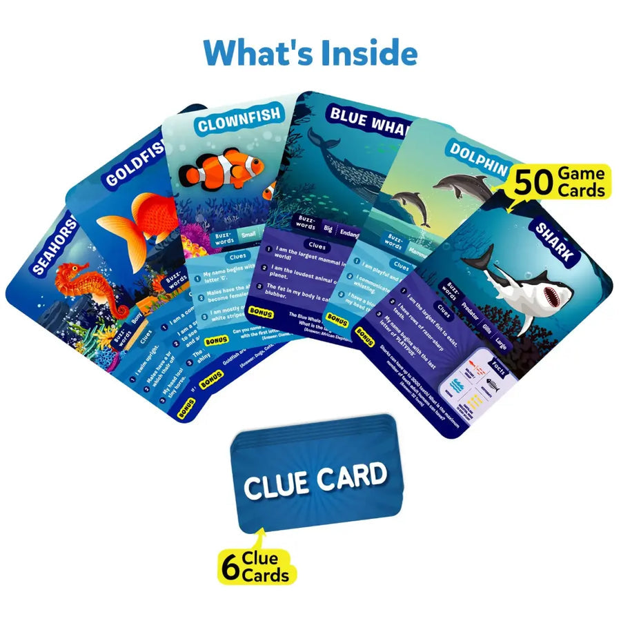 Skillmatics - Guess in 10 -underwater Animals