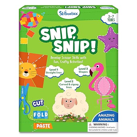 Skillmatics - SNIP SNIP ! Craft Activities