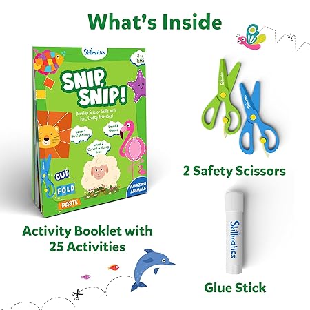 Skillmatics - SNIP SNIP ! Craft Activities