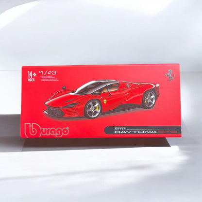 1:43 Bburago Scale Model Die Cast- Ferrari - SP3 DAYTONA - Rare Collectible Box (imported)