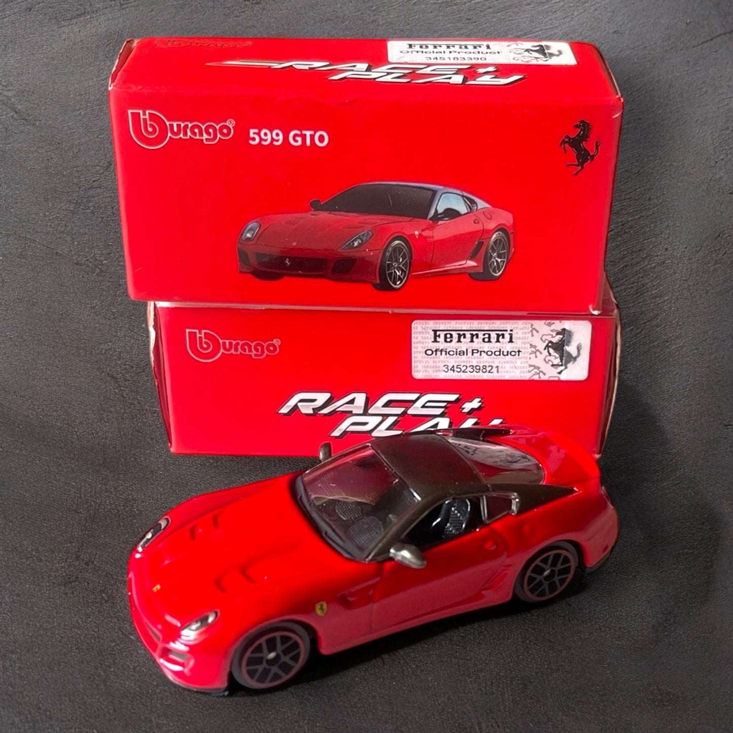 1:64 Bburago Scale Model Die Cast- Ferrari - 599 GTO