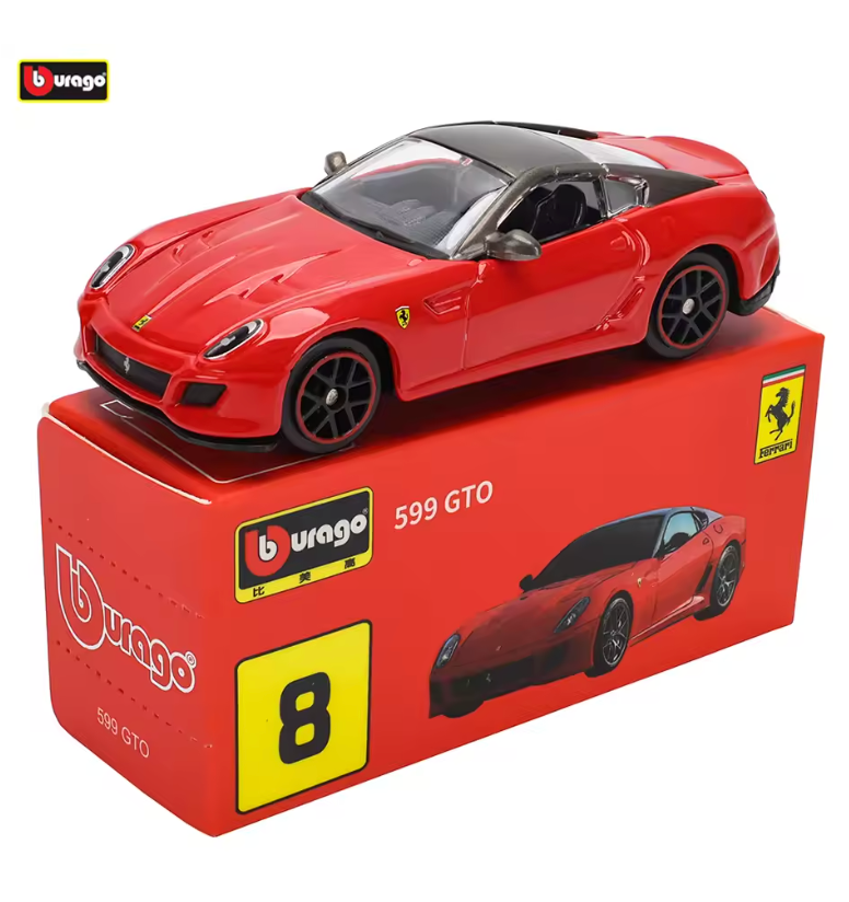 1:64 Bburago Scale Model Die Cast- Ferrari - 599 GTO