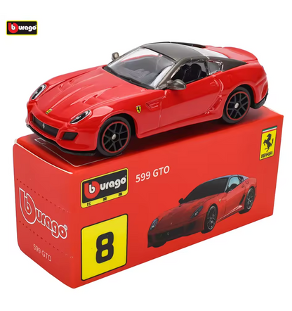 1:64 Bburago Scale Model Die Cast- Ferrari - 599 GTO